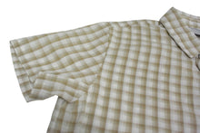 画像をギャラリービューアに読み込む, Dior ディオール ギンガムチェック柄 キッズ 半袖シャツ 2EBMCHE1VP ホワイト ベージュ 蜂 刺繍 子供服 コットン サイズ4A 美品 中古 4c073878