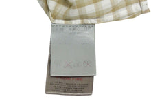 画像をギャラリービューアに読み込む, Dior ディオール ギンガムチェック柄 キッズ 半袖シャツ 2EBMCHE1VP ホワイト ベージュ 蜂 刺繍 子供服 コットン サイズ4A 美品 中古 4c073878