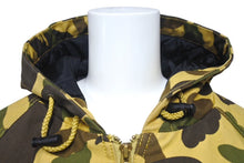 画像をギャラリービューアに読み込む, A BATHING APE X CARHARTT アベイシングエイプ X カーハート アクティブジャケット サイズL イエロー 美品 中古 4c074002