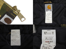 画像をギャラリービューアに読み込む, A BATHING APE X CARHARTT アベイシングエイプ X カーハート アクティブジャケット サイズL イエロー 美品 中古 4c074002