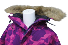 画像をギャラリービューアに読み込む, A Bathing Ape X Carhartt Camo Fur Blouson Jacket カモ柄ファーブルゾンジャケット サイズ L 中古 4c074022