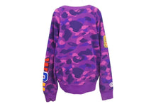画像をギャラリービューアに読み込む, A BATHING APE アベイシングエイプ Camo Sweatshirt カモ柄 スエットシャツ サイズ M 001SWJ201003M 美品 中古 4c074020