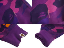 画像をギャラリービューアに読み込む, A BATHING APE アベイシングエイプ Camo Sweatshirt カモ柄 スエットシャツ サイズ M 001SWJ201003M 美品 中古 4c074020