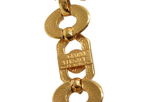 画像をギャラリービューアに読み込む, Gianni Versace ジャンニ ヴェルサーチ メデューサ ゴールド チェーン ベルト メッキ ロゴ アクセサリー ジュエリー 小物 美品 中古 4c074278