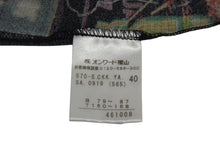 画像をギャラリービューアに読み込む, 極美品 Jean Paul Gaultier ジャンポール ゴルチェ シアーカットソー ネオン街プリント パワーネット ハイネック ブラック マルチカラー サイズ40 美品 中古 4c076027