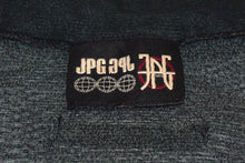 画像をギャラリービューアに読み込む, 極美品 Jean Paul Gaultier ジャンポール ゴルチェ シアーカットソー ネオン街プリント パワーネット ハイネック ブラック マルチカラー サイズ40 美品 中古 4c076027