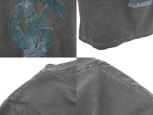 画像をギャラリービューアに読み込む, YVES SAINT LAURENT イヴサンローラン 半袖Ｔシャツ カサンドラロゴ イタリア製 グリーン コットン サイズS 美品 中古 4c076048