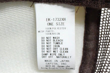 画像をギャラリービューアに読み込む, 新品未使用 KAPITAL キャピタル トラックキャップ 帽子 EK1732XH ポリエステル ブラウン 中古 4c076128