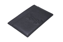 画像をギャラリービューアに読み込む, 極美品 YVES SAINT LAURENT イヴサンローラン カードケース パスケース GRZ568986Y YSLロゴ レザー ブラック 中古 4c076183