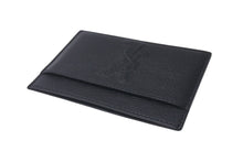 画像をギャラリービューアに読み込む, 極美品 YVES SAINT LAURENT イヴサンローラン カードケース パスケース GRZ568986Y YSLロゴ レザー ブラック 中古 4c076183