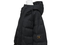 画像をギャラリービューアに読み込む, 極美品 DOLCE&amp;GABBANA ドルチェアンドガッバーナ ウールダウンジャケット G9JH4T サイズ50 ダークグレー ロゴプレート 中古 4c076240