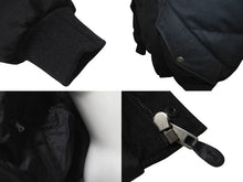 画像をギャラリービューアに読み込む, 極美品 DOLCE&amp;GABBANA ドルチェアンドガッバーナ ウールダウンジャケット G9JH4T サイズ50 ダークグレー ロゴプレート 中古 4c076240