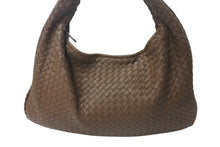 画像をギャラリービューアに読み込む, BOTTEGA VENETA ボッテガ ヴェネタ イントレチャート ホーボーバッグ ワンショルダーバッグ レザー ブラウン 77630S 良品 中古 4c076271