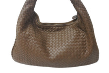画像をギャラリービューアに読み込む, BOTTEGA VENETA ボッテガ ヴェネタ イントレチャート ホーボーバッグ ワンショルダーバッグ レザー ブラウン 77630S 良品 中古 4c076271