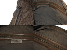 画像をギャラリービューアに読み込む, BOTTEGA VENETA ボッテガ ヴェネタ イントレチャート ホーボーバッグ ワンショルダーバッグ レザー ブラウン 77630S 良品 中古 4c076271