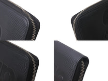 画像をギャラリービューアに読み込む, LOUIS VUITTON SUPREME ルイヴィトン シュプリーム M67723 エピ コラボ ジッピー オーガナイザー ブラック 美品 中古 4c076280