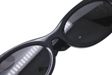 画像をギャラリービューアに読み込む, MIUMIU ミュウミュウ サングラス 54□21 135 ブラック サイドロゴ プラスチック 1AB5D1 美品 中古 4c076322