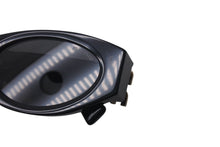 画像をギャラリービューアに読み込む, MIUMIU ミュウミュウ サングラス 54□21 135 ブラック サイドロゴ プラスチック 1AB5D1 美品 中古 4c076322