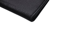 Load image into Gallery viewer, Cartier カルティエ マストライン カードケース パスケース 名刺入れ レザー ブラック シルバー金具 美品 中古 4c076333