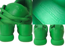 画像をギャラリービューアに読み込む, 新品同様 BOTTEGA VENETA ボッテガヴェネタ PILLOW SNEAKER ピロー スニーカー 716198 パラキート グリーン 43 中古 4c076349