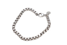 画像をギャラリービューアに読み込む, 極美品 TIFFANY&amp;Co. ティファニー ベネチアン ブレスレット 重量15.4g 全長19cm AG925刻印 中古 4c076354