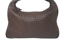 画像をギャラリービューアに読み込む, BOTTEGA VENETA ボッテガヴェネタ ホーボー イントレチャート ワンショルダーバッグ 115654 ブラウン 美品 中古 4c076397