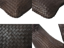 画像をギャラリービューアに読み込む, BOTTEGA VENETA ボッテガヴェネタ ホーボー イントレチャート ワンショルダーバッグ 115654 ブラウン 美品 中古 4c076397