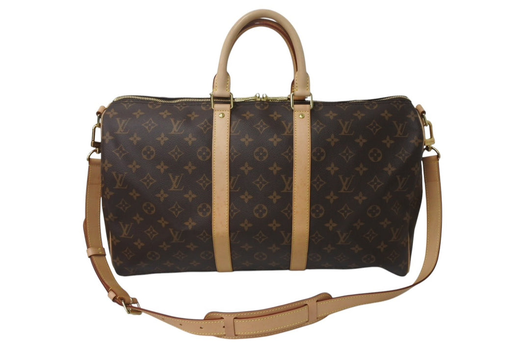 LOUIS VUITTON ルイヴィトン キーポル バンドリエール45 ボストンバッグ M41418 モノグラムキャンバス 美品 中古 4c076508