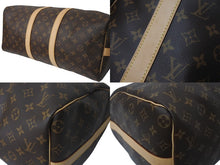 画像をギャラリービューアに読み込む, LOUIS VUITTON ルイヴィトン キーポル バンドリエール45 ボストンバッグ M41418 モノグラムキャンバス 美品 中古 4c076508