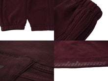 画像をギャラリービューアに読み込む, YEEZY SEASON5 CALABASAS ADIDAS イージー アディダス 17AW トラックパンツ スウェットパンツ KANYE WEST カニエ ウェスト ボルドー XS 良品 中古 4c076697