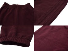 画像をギャラリービューアに読み込む, YEEZY SEASON5 CALABASAS ADIDAS イージー アディダス 17AW トラックパンツ スウェットパンツ KANYE WEST カニエ ウェスト ボルドー XS 良品 中古 4c076697