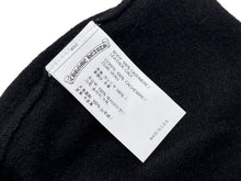 画像をギャラリービューアに読み込む, 新品同様 CHROME HEARTS クロムハーツ クロスパッチ ニットキャップ ビーニー カシミヤ レザー ブルー ブラック ONE SIZE 中古 4b008315