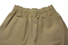 画像をギャラリービューアに読み込む, 極美品 PRADA プラダ パンツ ストレートカット ロゴ プレート P289H S000 1BMS ベージュ コットン サイズ36 中古 4b000947