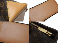 画像をギャラリービューアに読み込む, LOUIS VUITTON ルイヴィトン カバピアノ トートバッグ ハンドバッグ M51148 モノグラム ブラウン ゴールド金具 美品 中古 4b009704