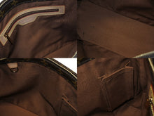 画像をギャラリービューアに読み込む, LOUIS VUITTON ルイヴィトン カバピアノ トートバッグ ハンドバッグ M51148 モノグラム ブラウン ゴールド金具 美品 中古 4b009704