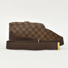 画像をギャラリービューアに読み込む, LOUIS VUITTON ルイヴィトン ジェロニモス ウエストバッグ ボディバッグ N51994 ダミエ ブラウン 美品 中古 4b009740