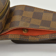 画像をギャラリービューアに読み込む, LOUIS VUITTON ルイヴィトン ジェロニモス ウエストバッグ ボディバッグ N51994 ダミエ ブラウン 美品 中古 4b009740