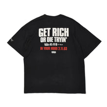 画像をギャラリービューアに読み込む, VINTAGE ヴィンテージ 00&#39;s GET RICH OR DIE TRYIN&#39; ムービーTシャツ サイズXXL 50CENT ブラック プロモーション 映画 美品 中古 4b009818