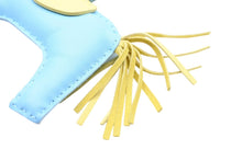 Load image into Gallery viewer, HERMES エルメス ロデオチャームMM バッグチャーム アニューロ クリノラン セレスト ライム マラカイト 美品 中古 4b009827