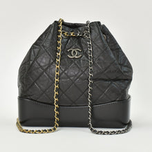画像をギャラリービューアに読み込む, 極美品 CHANEL シャネル ガブリエル スモール バックパック A94485 26番台 ココマーク キルティング カーフスキン ブラック 中古 4b009963