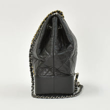 画像をギャラリービューアに読み込む, 極美品 CHANEL シャネル ガブリエル スモール バックパック A94485 26番台 ココマーク キルティング カーフスキン ブラック 中古 4b009963
