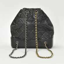 画像をギャラリービューアに読み込む, 極美品 CHANEL シャネル ガブリエル スモール バックパック A94485 26番台 ココマーク キルティング カーフスキン ブラック 中古 4b009963