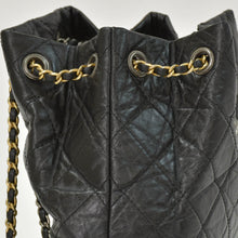 画像をギャラリービューアに読み込む, 極美品 CHANEL シャネル ガブリエル スモール バックパック A94485 26番台 ココマーク キルティング カーフスキン ブラック 中古 4b009963