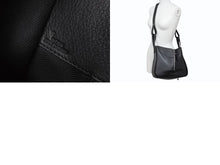画像をギャラリービューアに読み込む, 極美品 LOEWE ロエベ ハンモックバッグ スモール ショルダーバッグ エンボス加工 2way レザー ブラック シルバー金具 中古 4b003003