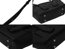 画像をギャラリービューアに読み込む, 新品未使用 BOTTEGA VENETA ボッテガヴェネタ ミニ ザ アルコ 2wayバッグ ハンドバッグ ショルダーバッグ ブラック シルバー金具 中古 4c075684