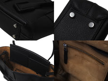画像をギャラリービューアに読み込む, 新品未使用 BOTTEGA VENETA ボッテガヴェネタ ミニ ザ アルコ 2wayバッグ ハンドバッグ ショルダーバッグ ブラック シルバー金具 中古 4c075684
