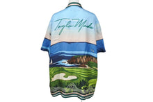 画像をギャラリービューアに読み込む, KITH NYC キスニューヨークシティ 24SS TaylorMade Tips Camp Collar Shirt 半袖シャツ シルク マルチカラー サイズL 美品 中古 4c075914