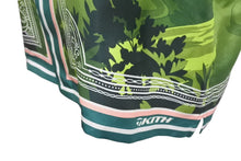 画像をギャラリービューアに読み込む, KITH NYC キスニューヨークシティ 24SS TaylorMade Tips Camp Collar Shirt 半袖シャツ シルク マルチカラー サイズL 美品 中古 4c075914