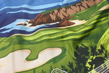 画像をギャラリービューアに読み込む, KITH NYC キスニューヨークシティ 24SS TaylorMade Tips Camp Collar Shirt 半袖シャツ シルク マルチカラー サイズL 美品 中古 4c075914