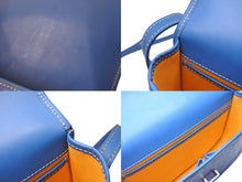 画像をギャラリービューアに読み込む, 極美品 GOYARD ゴヤール ベルヴェデールPM ショルダーバッグ ブルー BELVE3PMLTY10CG10P PVC レザー シルバー金具 中古 4c076030